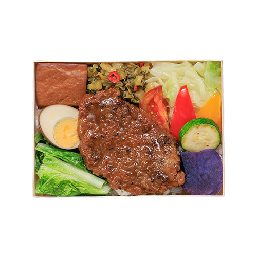 冰糖桂花燒肉排飯