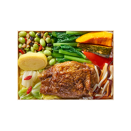 香烤雞腿排盒餐 